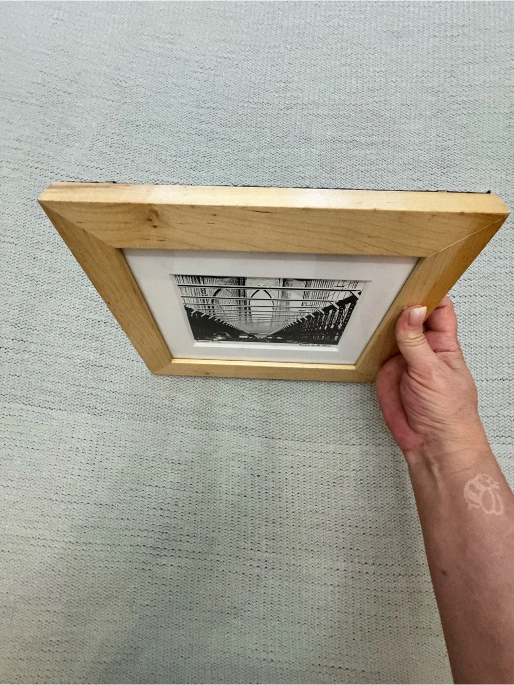 Light Natural Wood Picture Frame - Unbranded photo by Ge Wang